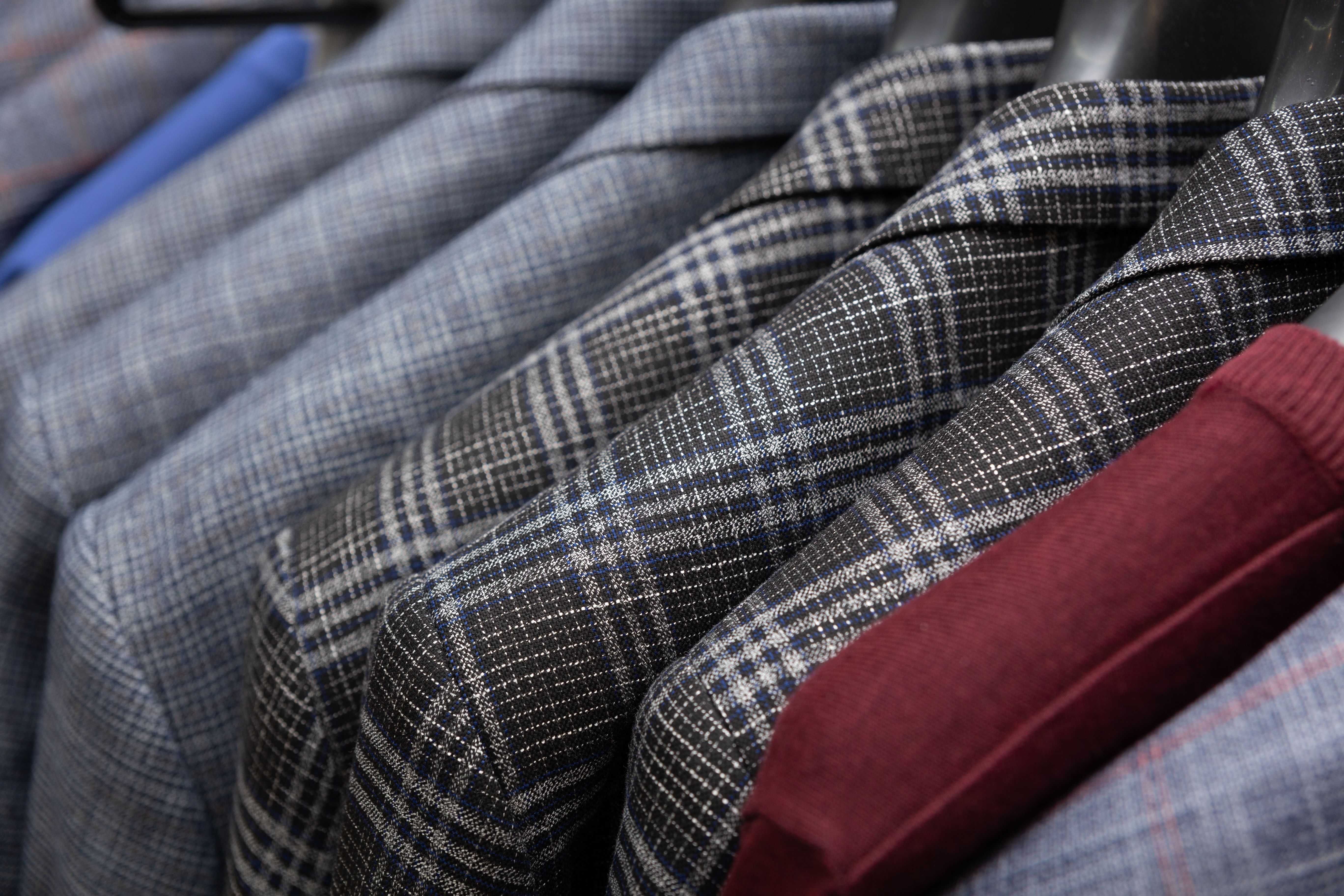 Professional ironing and pressing of suits at Msafi Laundry
